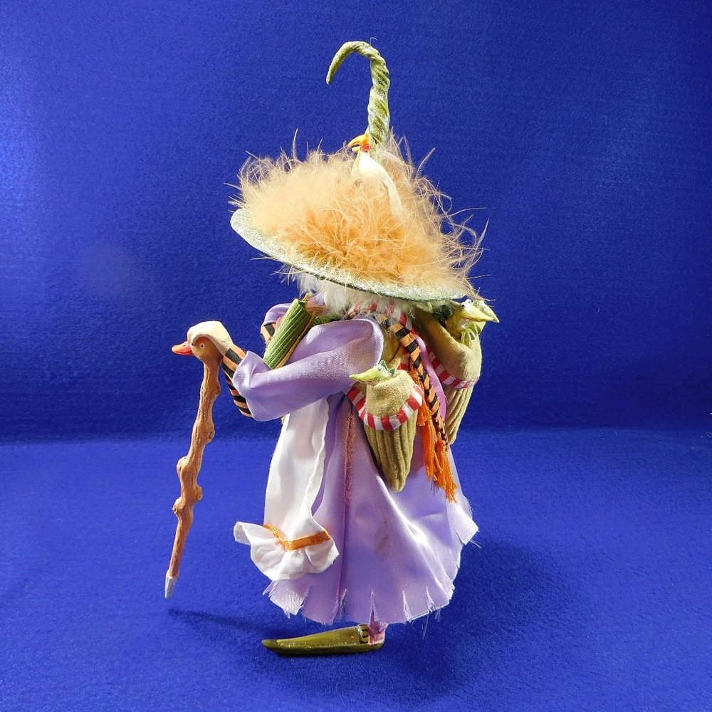 Patience Brewster Krinkles Raggedy Witch w Baby Dragons Figurine Dept 56 retired - Picture 5 of 9